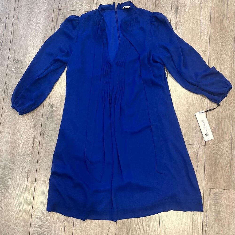 Calvin Klein new with tags blue dress size 4